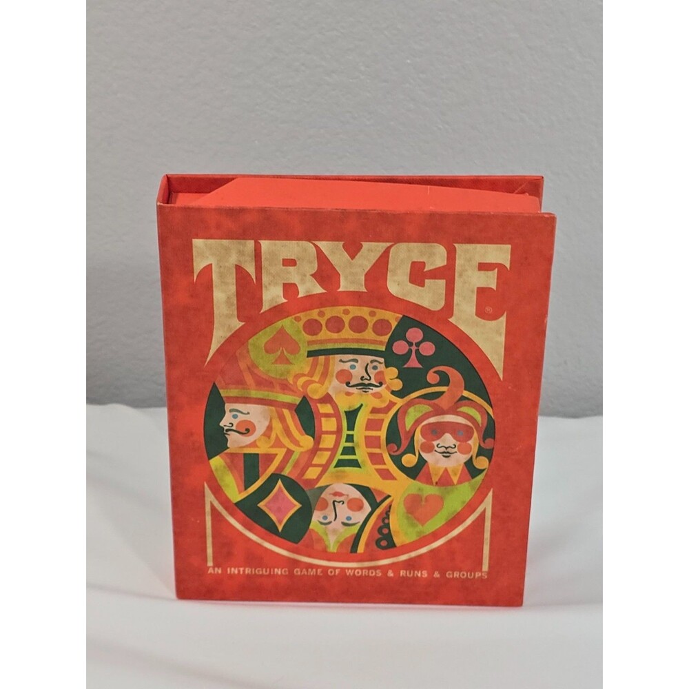 TRYCE 1970 Card Game Complete In Original Box 3-6 Players 3M Company NEW